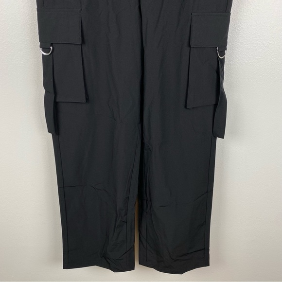 Halara High Waisted Button Zipper Multi Pockets Straight Leg Cargo Pants M NWT - Picture 6 of 12